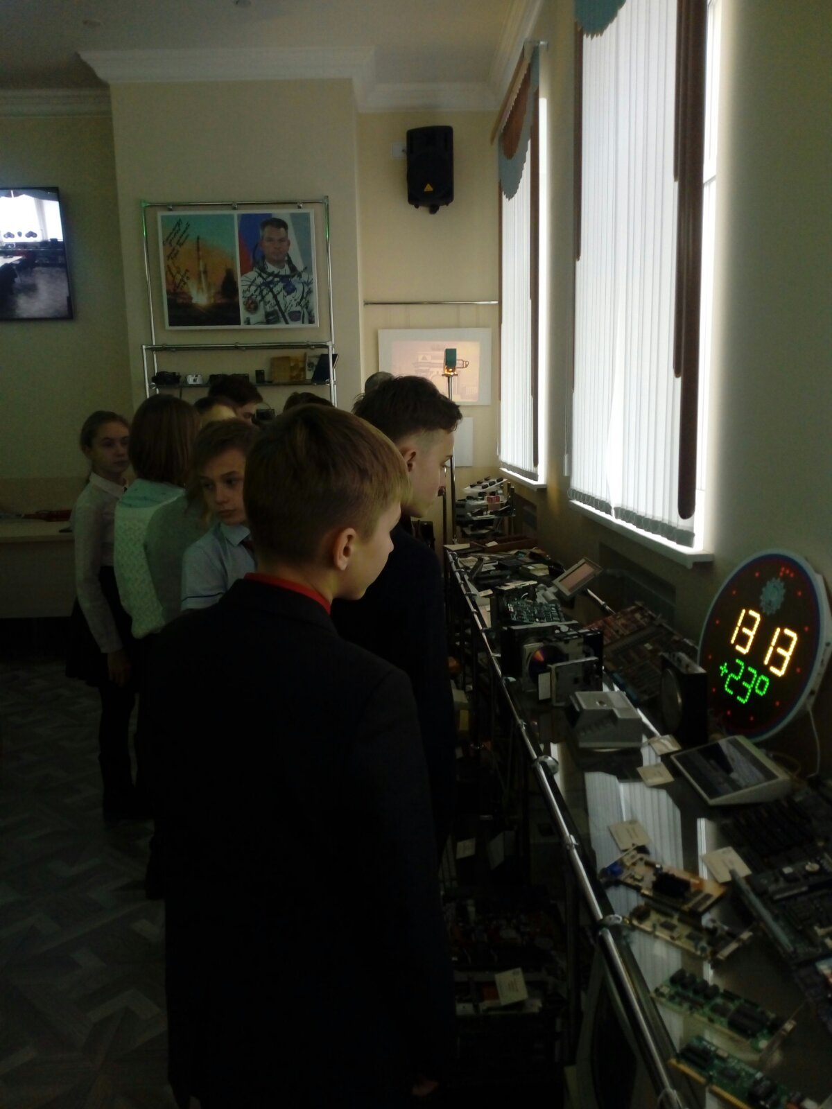 Экскурсия в музеи ПГУ для школьников, организованная
кафедрой «Английский язык»